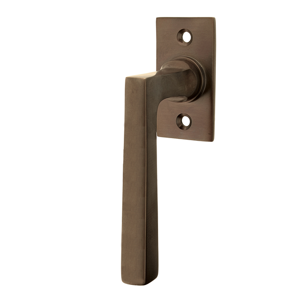 Antik Fensterolive, Halbolive Messing antik patiniert - Ventano