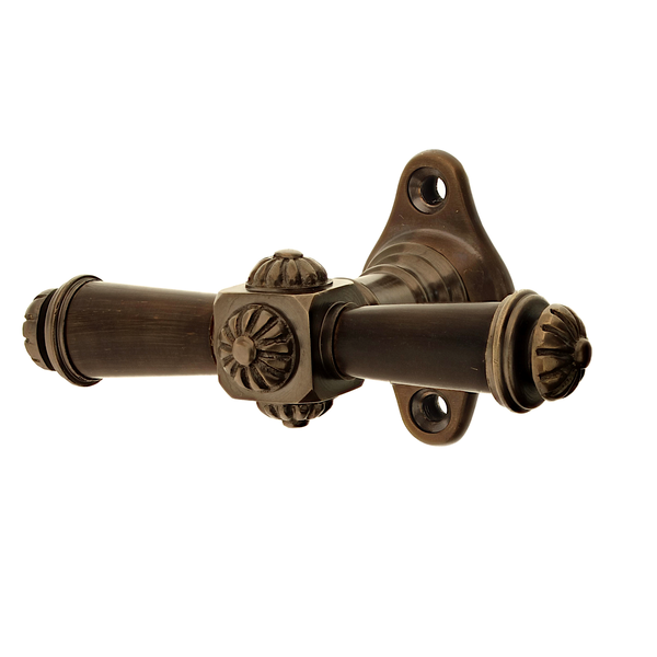 Vollolive Gründerzeit dunkel patiniert elegantes Design in braun