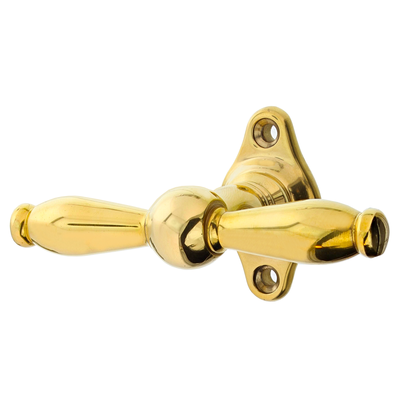 Biedermeier Vollolive ausMessing außergewöhnliche Form groß