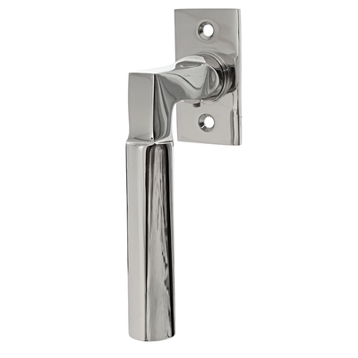 Halbolive Bauhaus Stil vernickelt, hochglanz poliert | klassische Form in silber