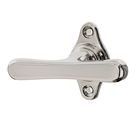 Messing Vollolive vernickelt, hochglanz poliert in silber Jugendstil