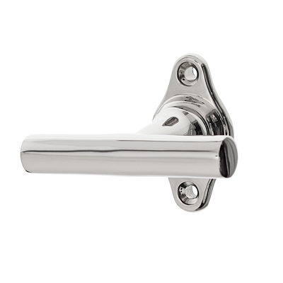 Fenstergriff urbaner Stil| Fensterolive antik | Messing, vernickelt poliert | Modell "Altona N" | Ventano 