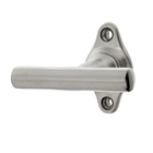 Fenstergriff urbaner Stil| Fensterolive antik | Messing, vernickelt matt | Modell "Altona NM" | Ventano 