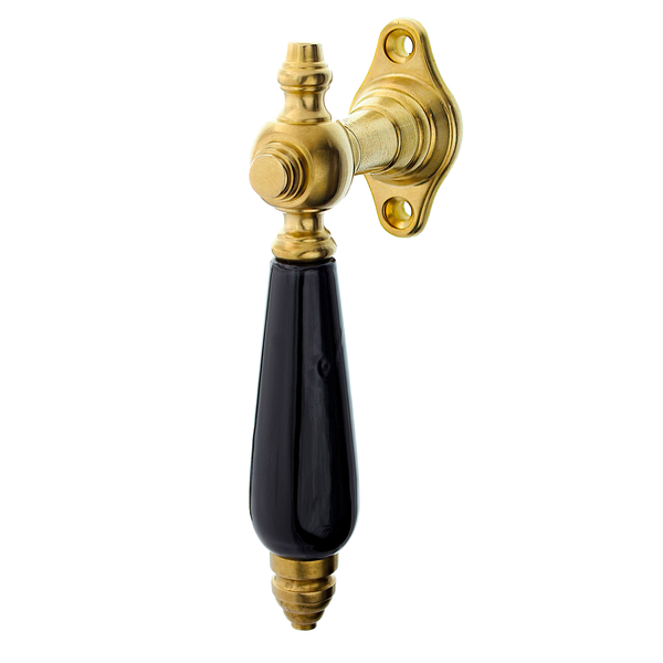 Halbolive Jugendstil patiniert klassische Form in matt gold