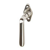Halbolive vernickelt, hochglanz poliert elegantes Design in silber