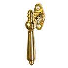 Fensterbeschlag Gründerzeit aus Messing klassische Form gold