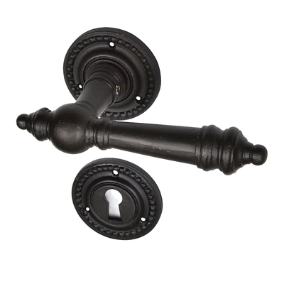 Drückergarnitur-Set antik | Türrosetten mit Türklinken | Gründerzeit | Türbeschlag-Set Modell 1900 - LC05 | Ventano Schweiz