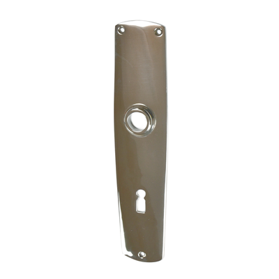 Langschild Messing vernickelt silbern glänzend N1172BB78