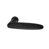 Türklinke authentisch aus Gusseisen schwarz schlichtes Design